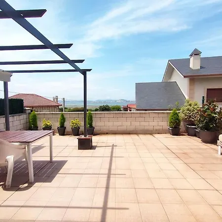 La Rotiza Ii Terraza Con Vistas Al Mar Pedreña